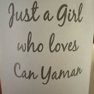 Can Yaman cold/hot metal cup. Any color- made to order
